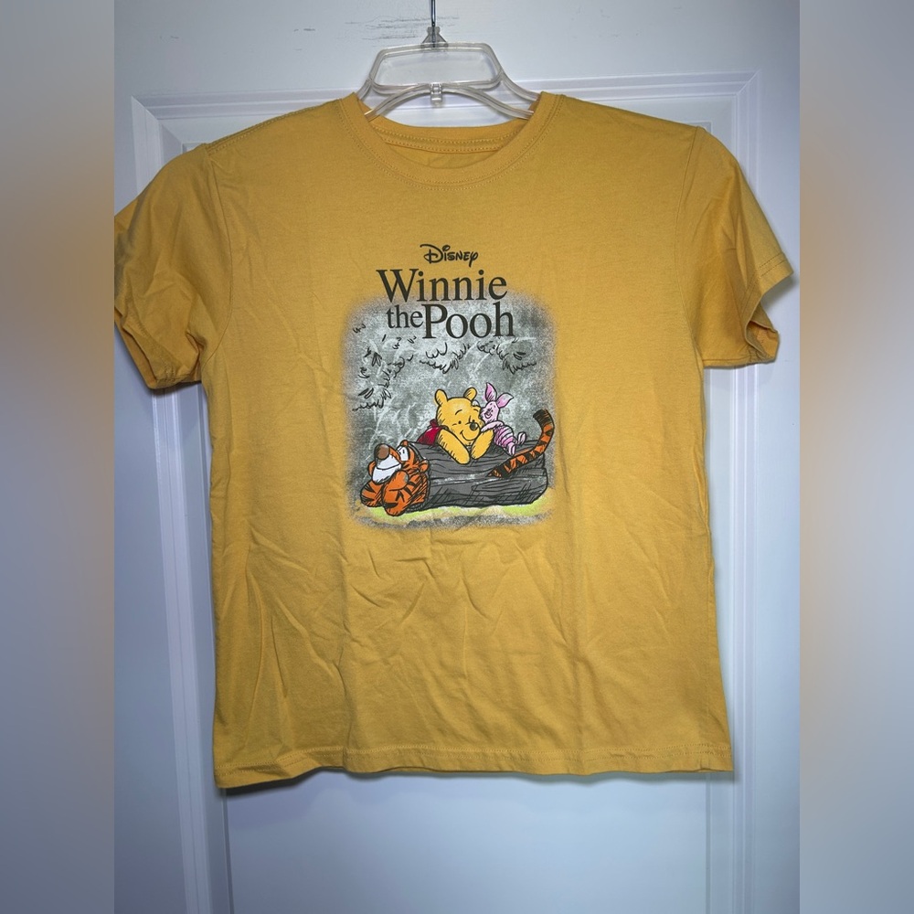 Disney Winnie the Pooh Yellow Short Sleeve Tee
